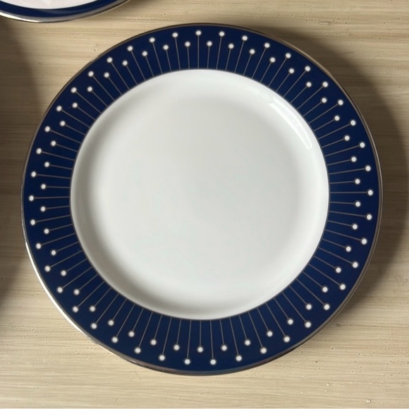 LENOX社製 kate spade オーバルプレート Kate Spade for Lenox Mercer Drive 5 piece Place Setting NIB